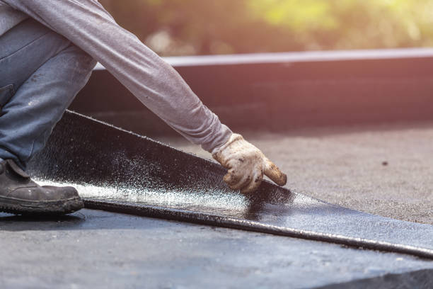 Professional Interior Drainage System technician working in Calhoun, GA